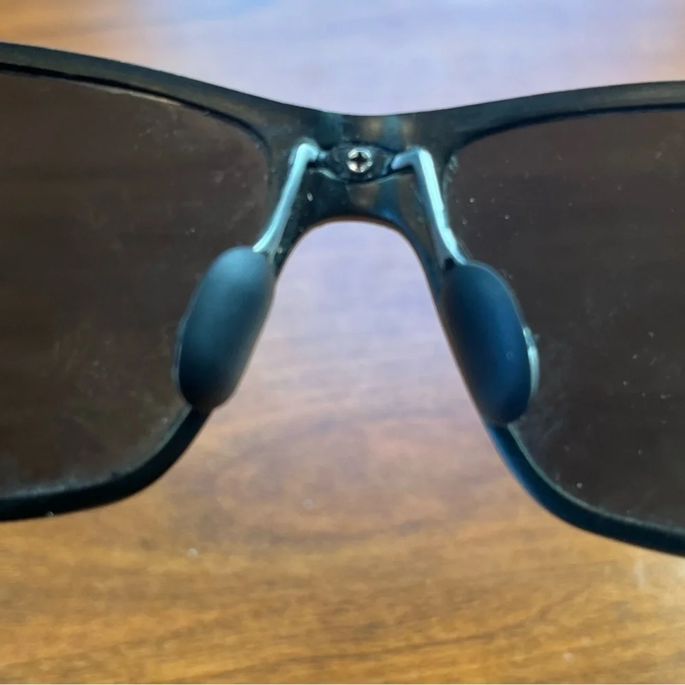 ATTCL Men's Polarized Sunglasses Al-Mg Metal Frame Ultra Light Black/Blue
